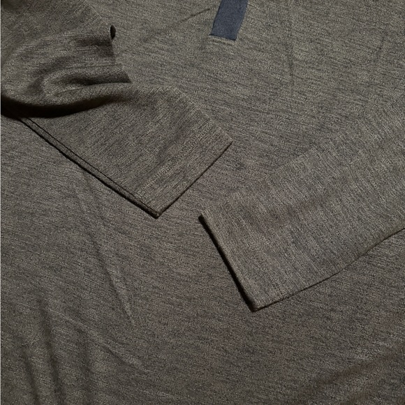 Theory - Men’s Ringer Snap Henley - Olive - Size Small - NEW! - Picture 4 of 7